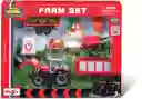 Set De Granja Y Maquinas De Trabajo Diecast Maisto Original