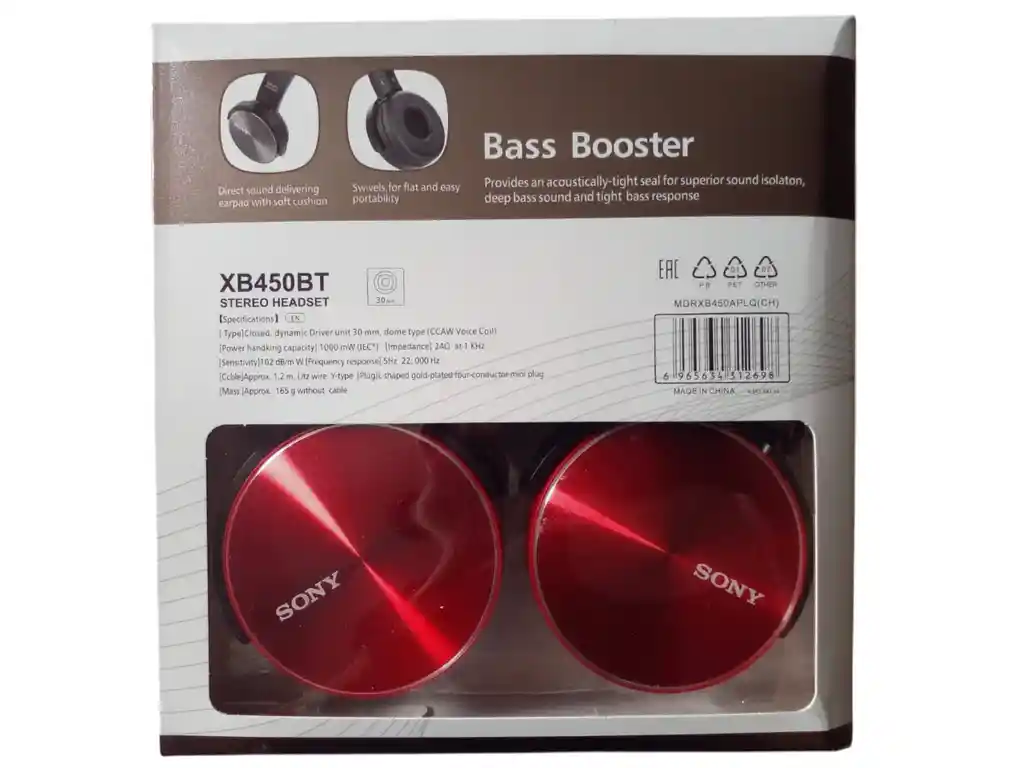 Audifonos Bluetooth Sony Xb450bt