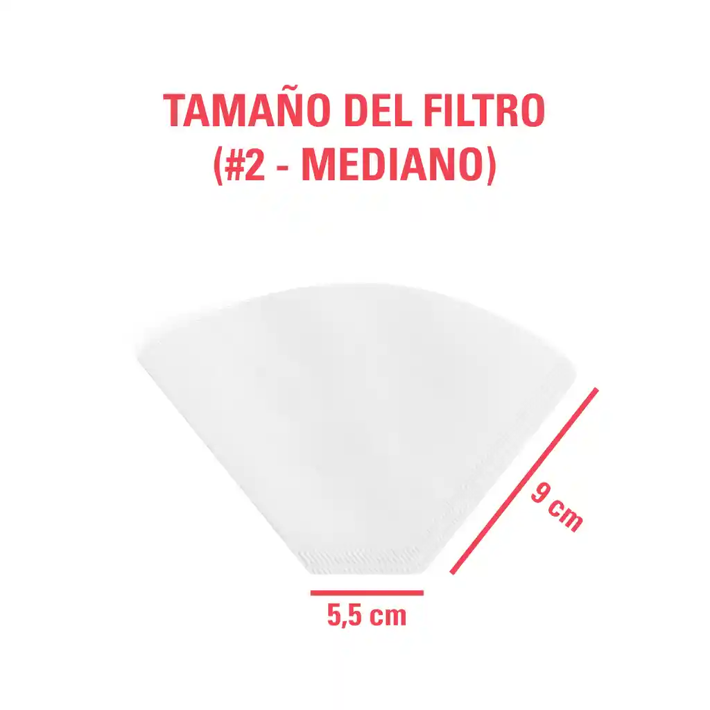 Filtros Melitta Tamaño #2 (180 Unidades)