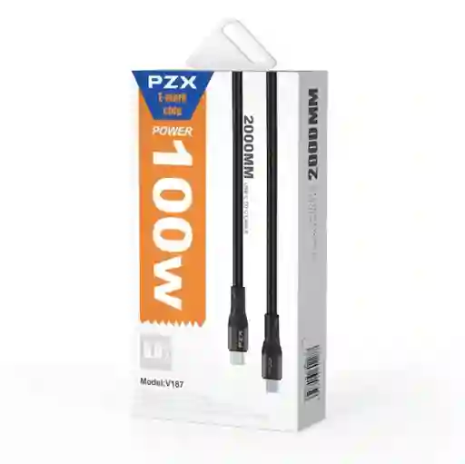 Cable De Carga Tipo C A Tipo C De 2 Mts V187