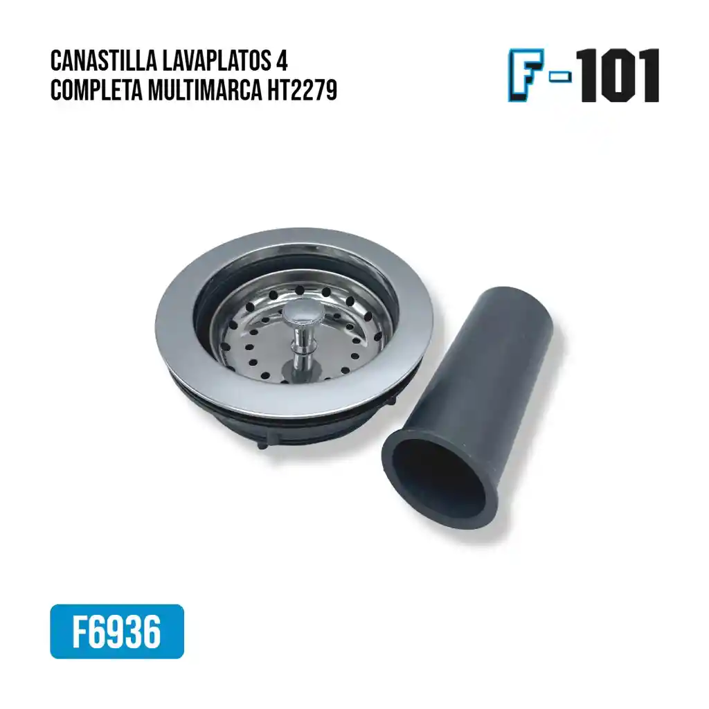 Canastilla Lavaplatos 4 Completa Multimarca