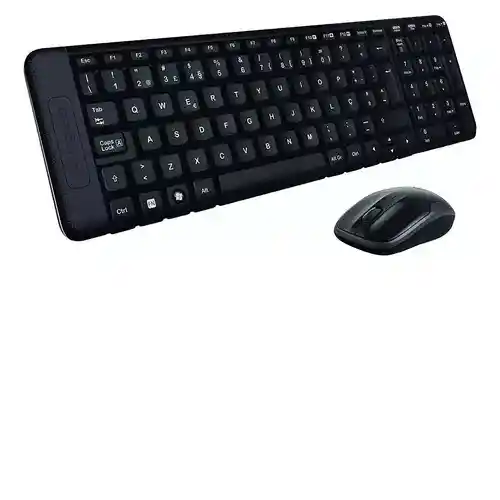 Logitech Mk220 Combo Inalámbrico: Teclado Compacto Y Mouse