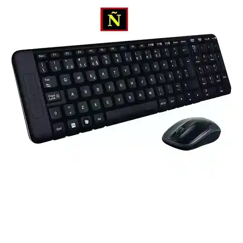 Logitech Mk220 Combo Inalámbrico: Teclado Compacto Y Mouse