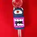 Pipa De Vidrio Con Muñecos De Goma