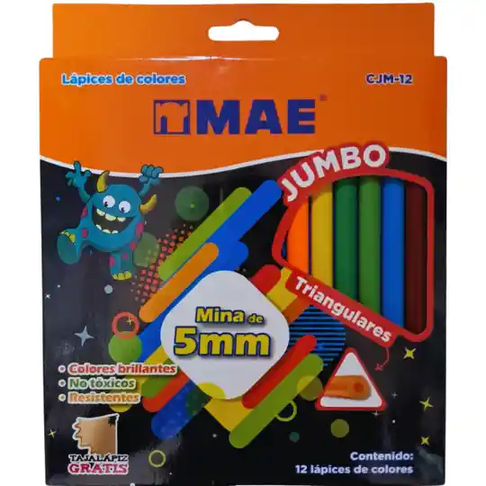 Colores Mae Jumbo 5 Mm