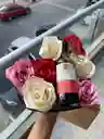 Corazón Con Vino Tinto