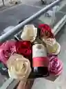 Corazón Con Vino Tinto