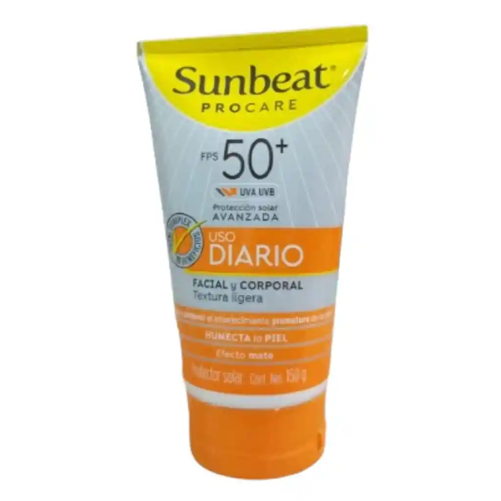 Sunbeat Procare Uso Diario Facialcorporal Fps 50