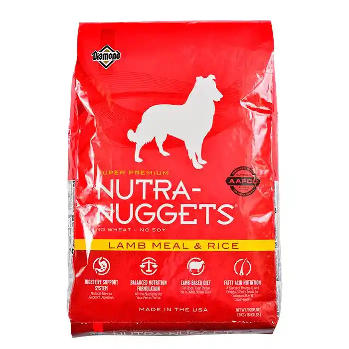 Nutra Nuggets Cordero X 7.5 Kg