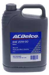 Aceite 20w50 Acdelco Galon 4/4