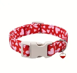 Collar De Corazones Para Perro/mascotas – Edición San Valentín - Talla Xs