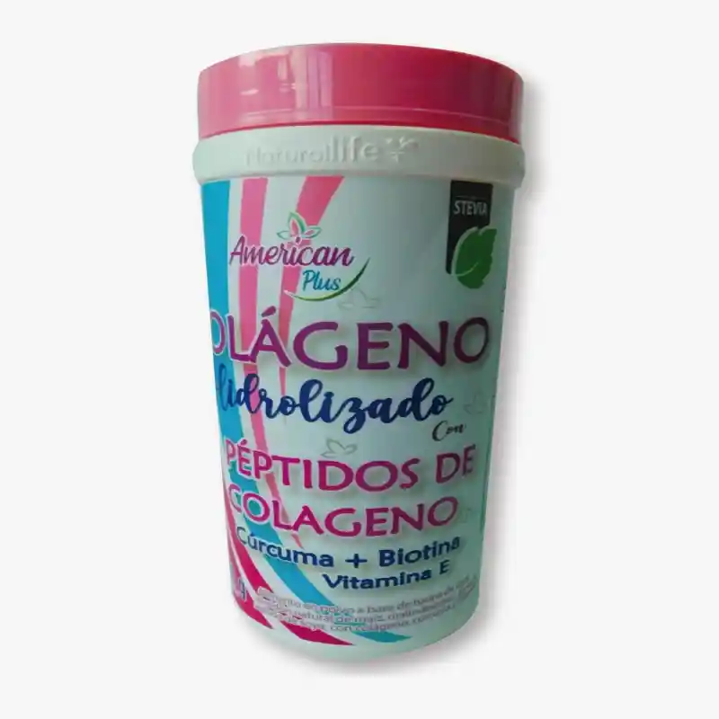 Colageno Hidrolizado Con Peptidos Por 800gr De American Plus