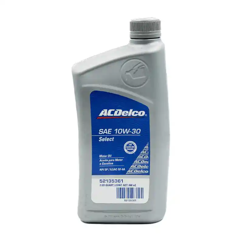Aceite 10w30 Acdelco 1/4