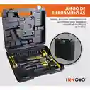 Taladro Inalambrico Doble Bateria 25v Con 30 Accesorios Estuche