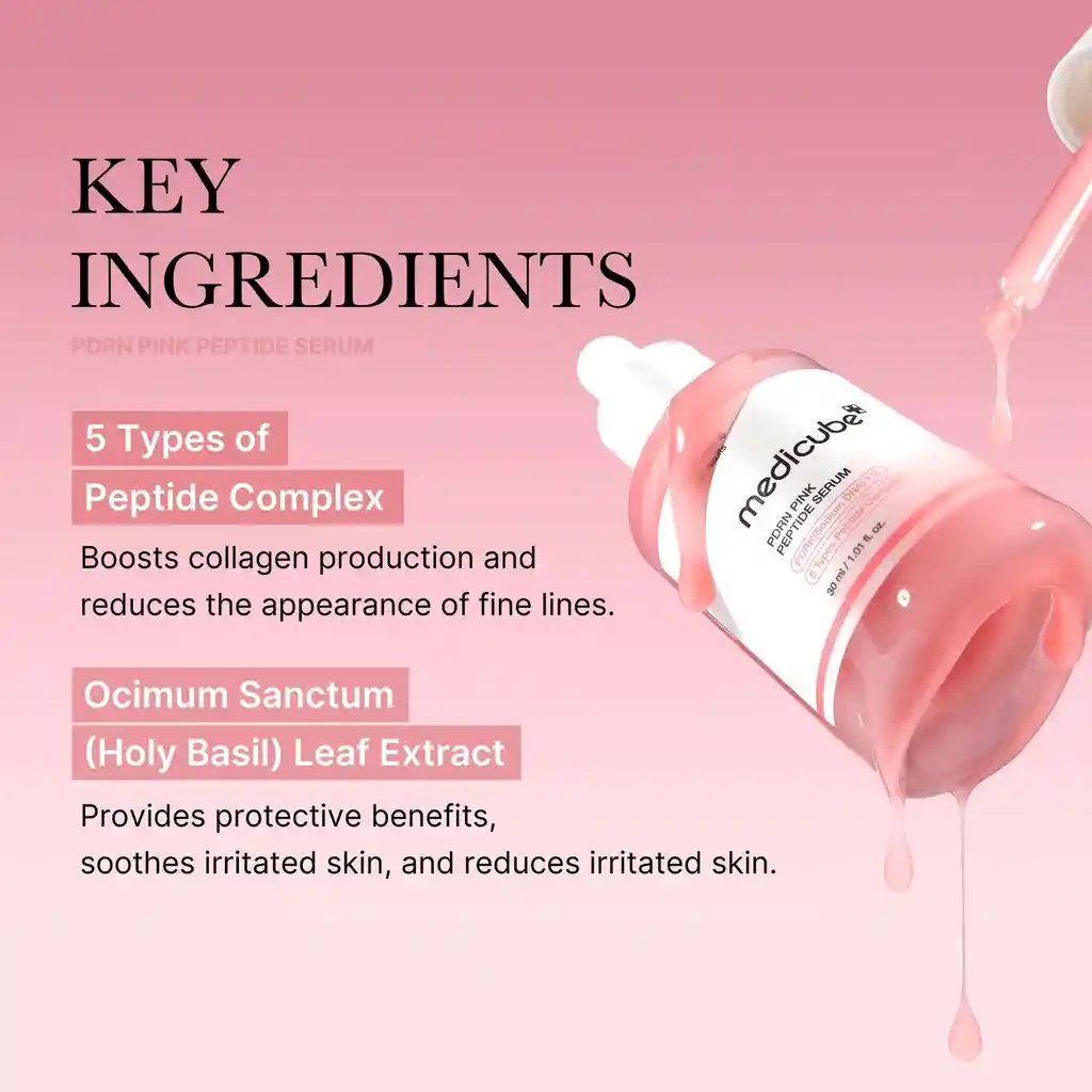 Medicube Collagen Pdrn Pink Peptide Serum 30ml