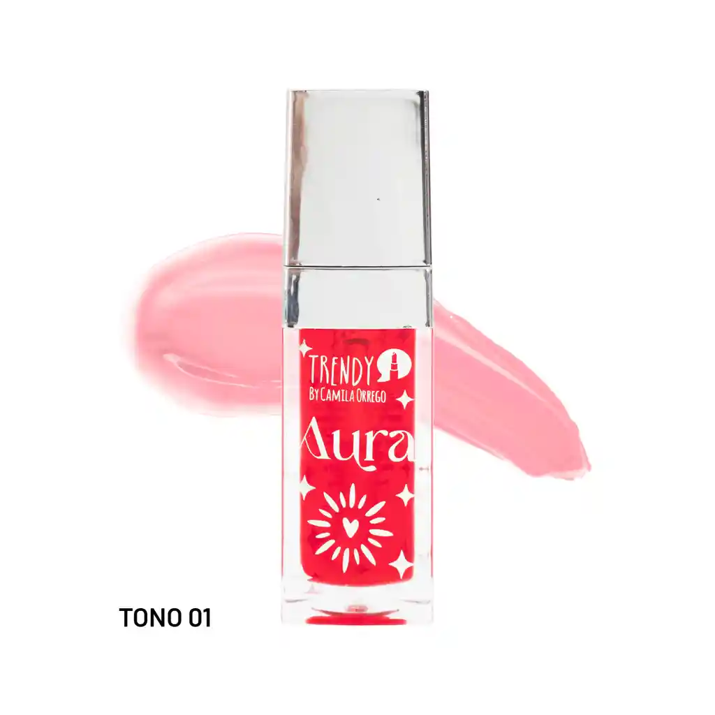 Brillo De Labios Aura Trendy Tono 01