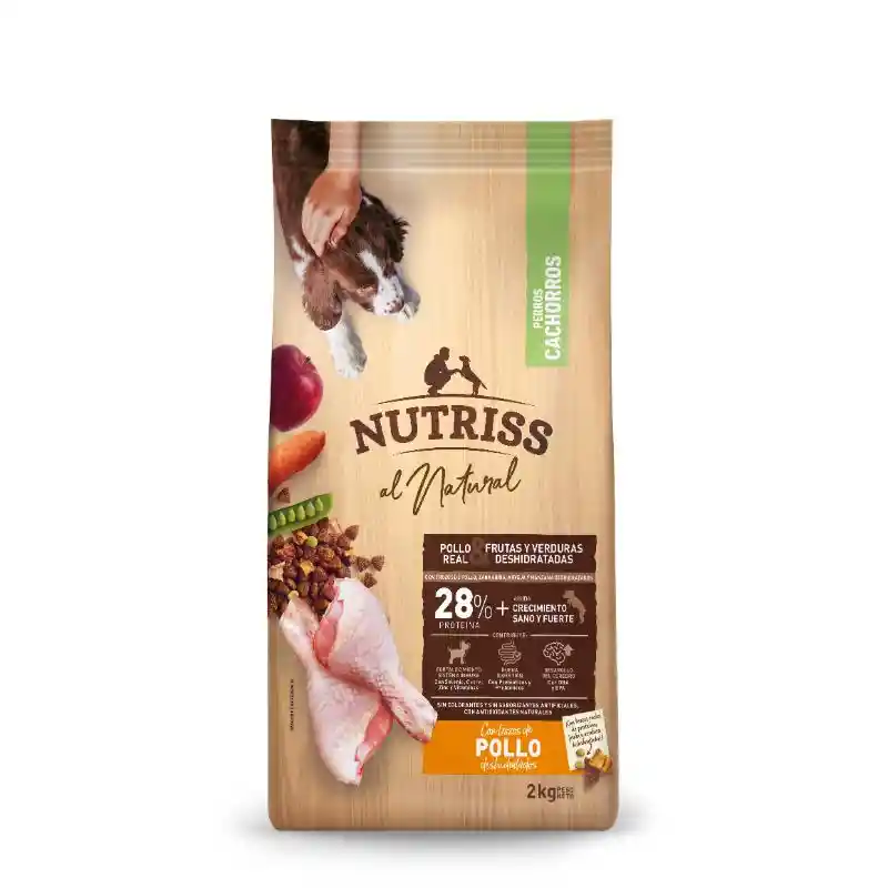 Nutriss Natural Canino Cachorro X 2 Kg