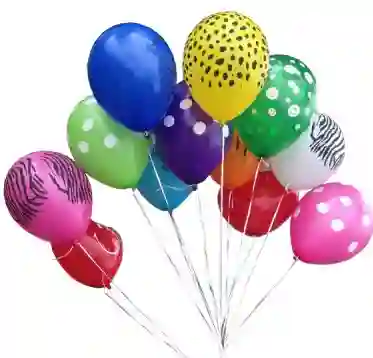 Globos Estampados Con Helio X1