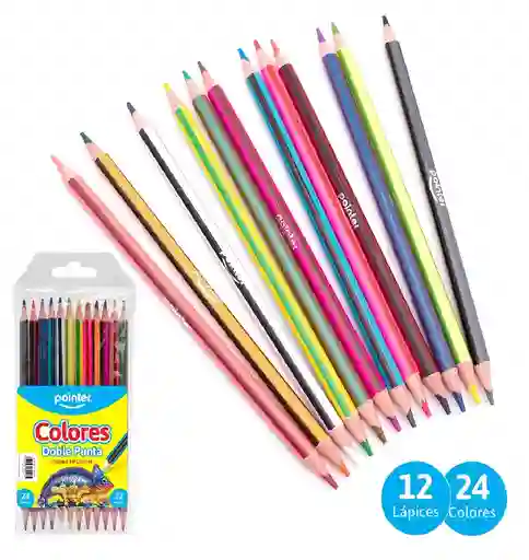 Colores Doble Punta - Pointer 12/24