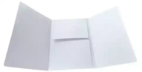 Carpeta Legajadora Blanca (4) Cuatro Aletas, Tamaño Oficio