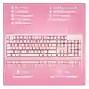 Teclado De Membrana Gamer Onikuma Rosado G25