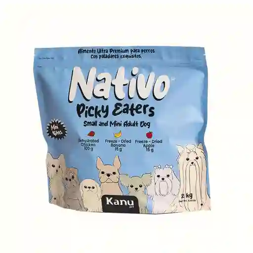 Alimento Nativo Picky Eaters Adulto Mini Kanu Pet Para Perro