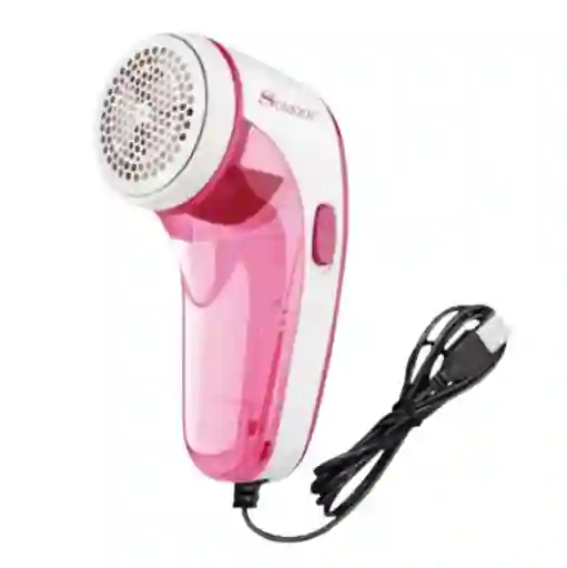 Quita Pelusa Rosado Eléctrico Para Ropa Y Muebles