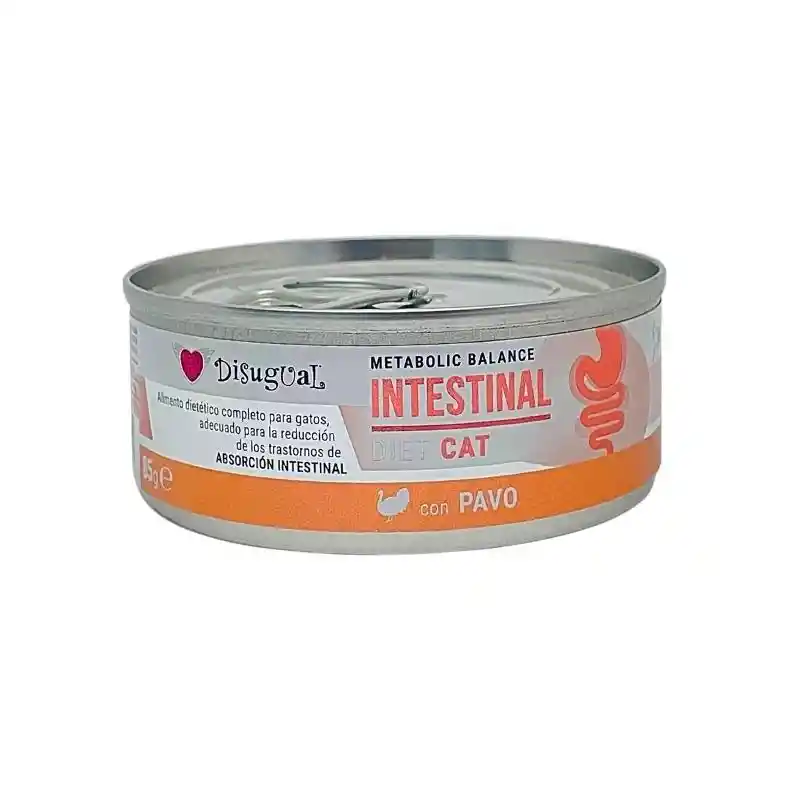 Disugual Lata Cat Intestinal Pavo 85 Gr