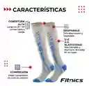 Medias De Compresion Fitnics 20-30 Mmhg Set X 3 - L/xl