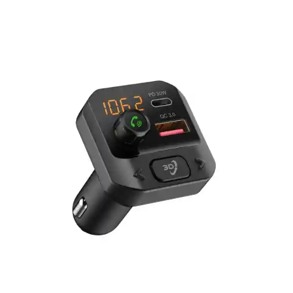 Cargador De Carro Trasmisor Bluetooth Tb-15 Igoma