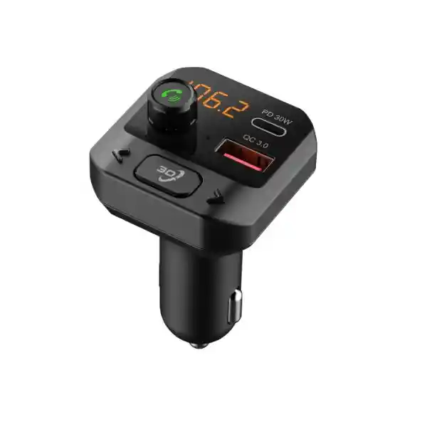 Cargador De Carro Trasmisor Bluetooth Tb-15 Igoma