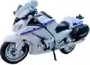 Moto A Escala De Policía Escala 1/18 Maisto Original Diecast