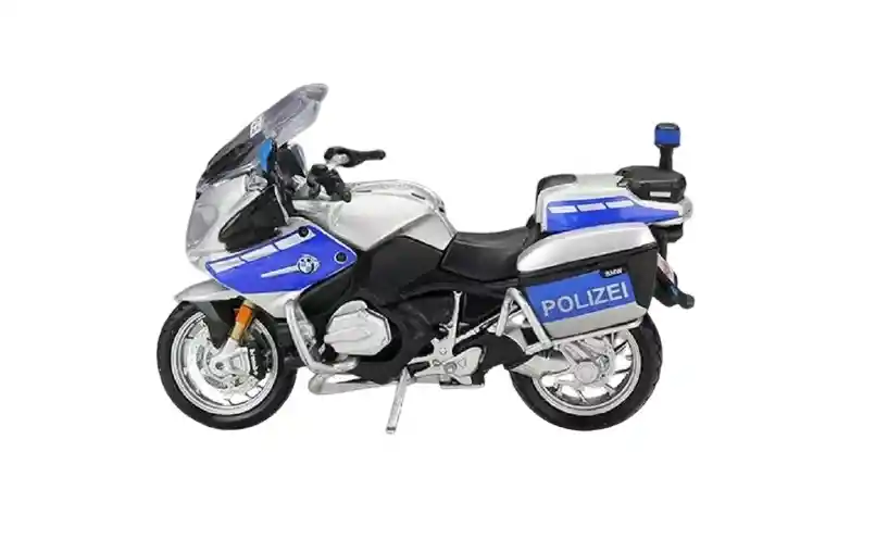 Moto A Escala De Policía Escala 1:18 Maisto Original Diecast