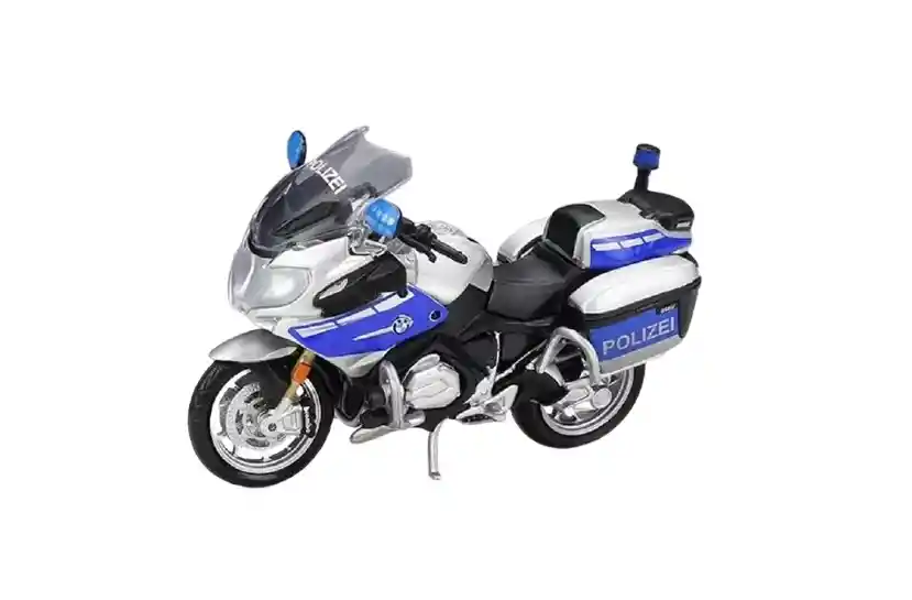 Moto A Escala De Policía Escala 1:18 Maisto Original Diecast