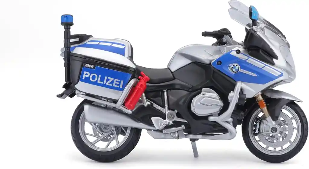 Moto A Escala De Policía Escala 1:18 Maisto Original Diecast