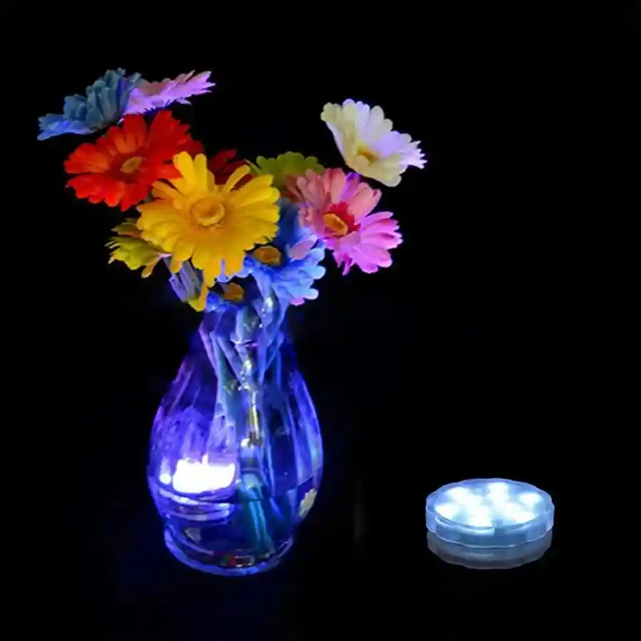 Luz Led Sumergible Resistente Al Agua .