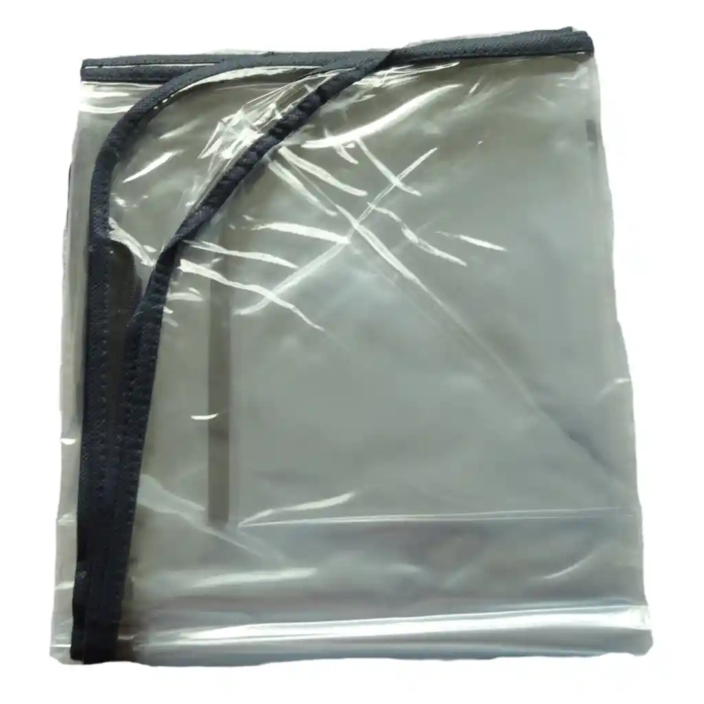 Forro Coche Gemelar Paralelo Protector De Lluvia Bebe Negro