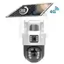 Cámara De Seguridad Ptz Solar 4g Doble Lente 6mpx Tp15