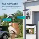Cámara De Seguridad Ptz Solar 4g Doble Lente 6mpx Tp15