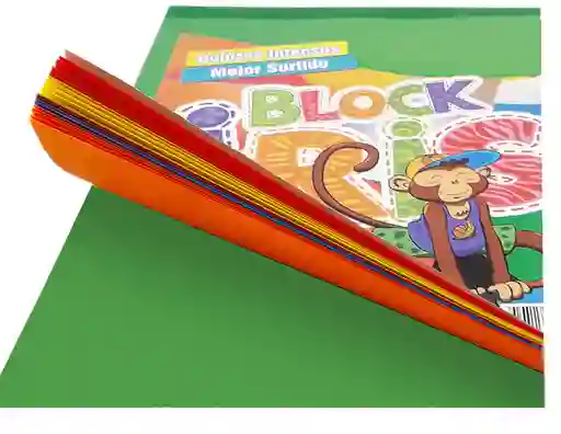 Block De Papel Iris - 40h, 5 Colores