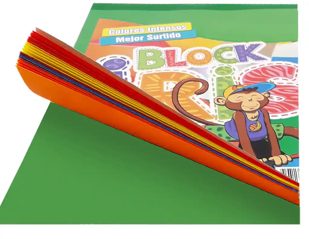Block De Papel Iris - 40h, 5 Colores