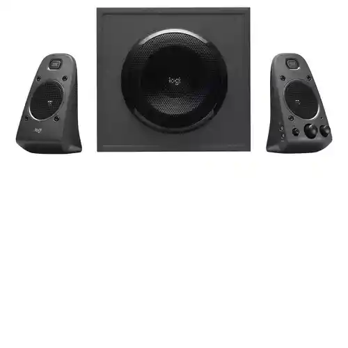 Parlantes 2.1 Logitech C · 200 Watts Rms · Entrada Óptica