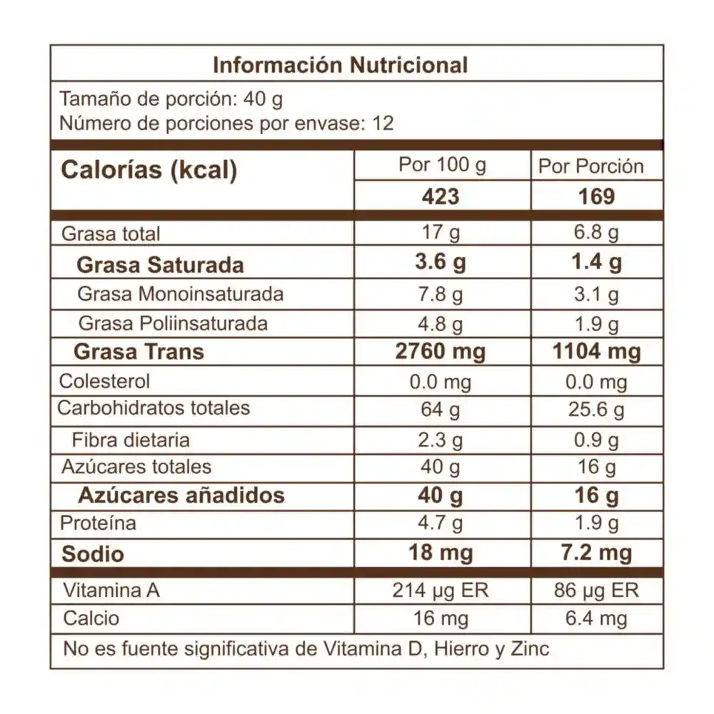 Mezcla Para Brownies Corona 350g