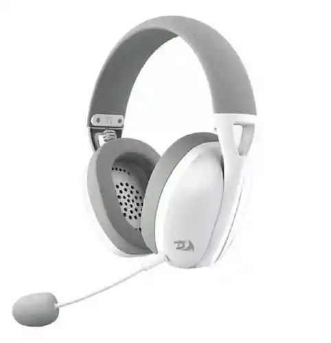 Diadem Gamer Redragon Ire Pro Inalambrica H848 Blanco Gris