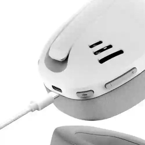 Diadem Gamer Redragon Ire Pro Inalambrica H848 Blanco Gris