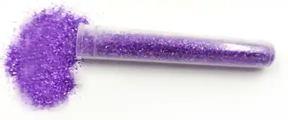 Escarcha En Tubo - Morado