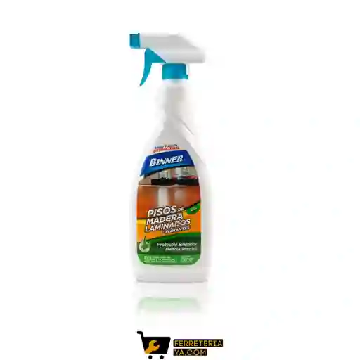 Protector Brillador Pisos De Madera 500ml Binner