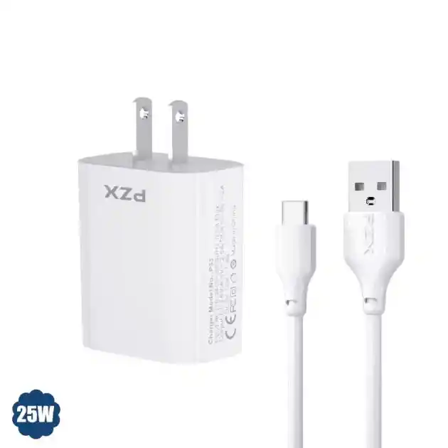 Cargador Para Celular Tipo C 25w Qc 5.0 P33