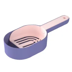 Recogedor Morado De Heces Mascotas Con Diseño Compacto