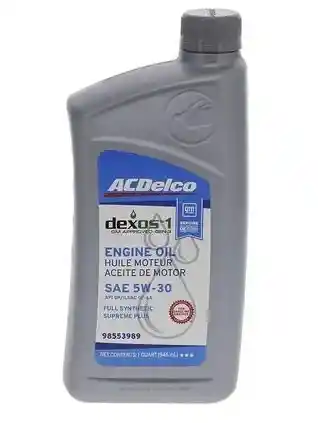 Aceite 5w30 Acdelco Dexos1 1/4